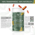 Amazing Nature Mizellares Curcumin mit NovaSOL® – Nährwertangaben und Zutaten auf der Verpackung
